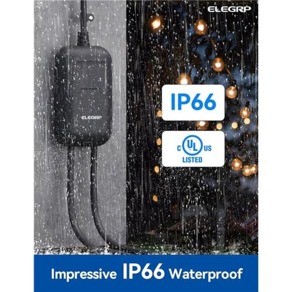 Outdoor Smart Plug Waterproof IP66, WiFi Plug with 2 Individually Sockets - Picture 2 of 7